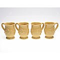 Certified International Firenze Gold 16-oz Mug (Set of 4)