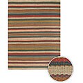 Hand-woven Rio Flat-weave Jute Rug (3'6 x 5'6)