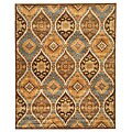 Hand-tufted Ashton Brown Wool Rug (5' x 8')