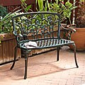 Saint Kitts Cast Aluminum Patio Bench