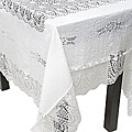 Oblong 60 x 90-inch Vinyl Tablecloth (Case of 24)