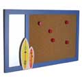 Surfing Message Board with Mirror and Pegs