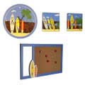Surfing 4-piece Wall Decor Set