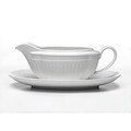 Best online information on mikasa Rondo Mikasa Italian Countryside Gravy Boat with Stand