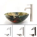 Here are some helpful reviews about Embedded Flash mp3 Jukebox Fontaine Faucet and Koi and Lilies Pattern Vessel Sink Combo