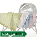 baby shower theme information and auctions! baby favors Luxury Satin Edge Baby Blanket