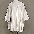 Guideposts relating to 50 Beautiful Graffiti Artworks Alpaca Wool 'Snow White' Ruana Cloak (Peru)