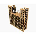 WholeCellar Stackable 100-bottle Table Top Wine Rack
