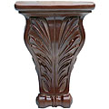 Resin Collection Lotus Drapery Sconce