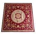 Beneficial tips on Salmon Area rug Hand-tufted Imperial Scarlet Wool Rug (8' Square)