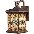 Mission Hollow 1-light Hazelnut Bronze Outdoor Sconce Light