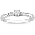 10k White Gold 1/4ct TDW Diamond Engagement Ring (H-I, I2-I3)