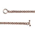 Antiqued Coppertone 7.25-inch Link Charm Bracelets (Pack of 2)