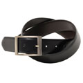 Boston Traveler Men's Reversible Leather Belt
