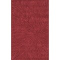 Hand-tufted Caspian Red Wool Rug (8' x 10'6)