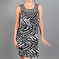 Wishes Women's Zebra Print Dress