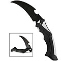 Tom Anderson Black Kult Folder 10-inch Pocket Knife