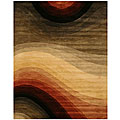Hand-tufted Desertland Multicolor Wool Rug (5' x 8')
