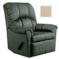Suede Microfiber Rocking Recliner