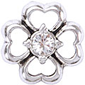 Jolee's Jewels Crystal Flower Sliders (Pack of 5)