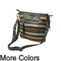 Je Veux Striped 'Tubular' Handbag