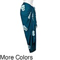 Black and White Skull Sarong (Indonesia)