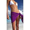 Solid Purple Half Sarong (Indonesia)