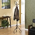 Antique Bronze Hall Tree/Coat Rack