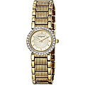 Wittnauer Womens' Goldtone Plated Steel Crystal Watch