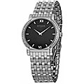 Wittnauer Men's 'Orpheum' Stainless Steel Diamond Watch