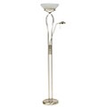 Rubic Spiral Torchiere Side Light Floor Lamp