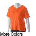 Nicole Ricci Women's Plus Size Embellished Neck Top