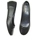 Women's Black Ballerina Flats (Case of 18 Pairs)
