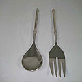 Recycled Metal 2-piece Cable Serving Set (India)