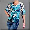 Kaelyn Max Women's Floral Career Top
