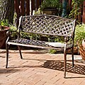 Cozumel Antique Copper Cast Aluminum Bench