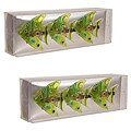 Free indicative guide on s of and health in ceramic whiteware industry Green Fish Napkin Holders (Set of 6)