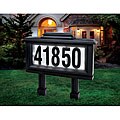 Sarah Peyton Outdoor Solar LED Address Plaque