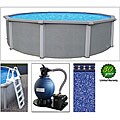 Zanzibar 27-foot Hybrid Above-ground Pool and Kit
