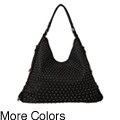 Eli & Co. Graduated Stud Shoulder Bag