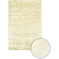 Hand-woven Majesta White Shag Rug (2'6 x 6')