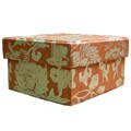 Paper Mustard Floral Gift Box (Nepal)