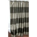 Diamonds are Forever Black Shower Curtain