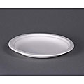 ECOPRO CO 6-inch Bamboo Fiber Compostable Round Plates (Case of 500)