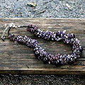 Amethyst Cluster 'Gush' Necklace (Thailand)