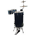 GP Percussion Midnight Blue 3-piece Cocktail Drumset