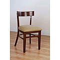 Rectangle-back Autumn Cherry Chairs (Set of 2)