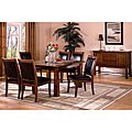 Maybrook Tobacco Oak 7-piece Dinette Set