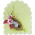 Sizzix Bigz BIGkick/ Big Shot 'Super Scallop Tag' Die
