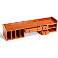 Small Cherry Oak Desk Organizer
